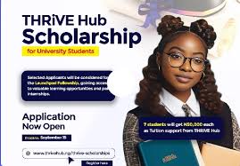 THRiVE Hub Scholarship 2025